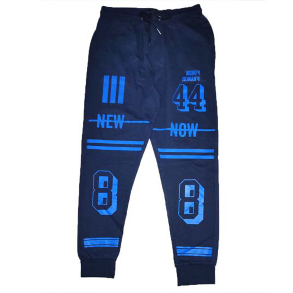 Being human Indigo Printed Activewear Joggers (503553, Size - 34) in  Gulbarga at best price by Being Human - Justdial